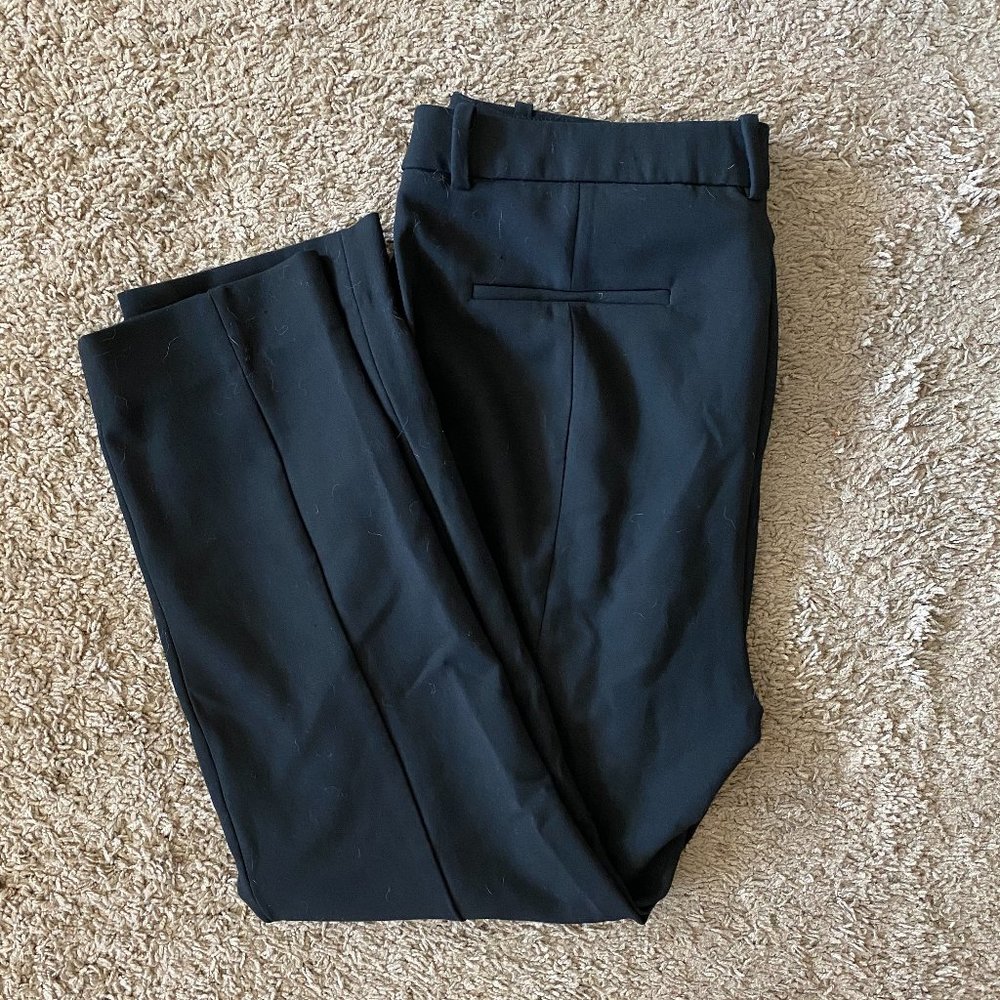 J. Crew Black High Rise Cameron Slacks